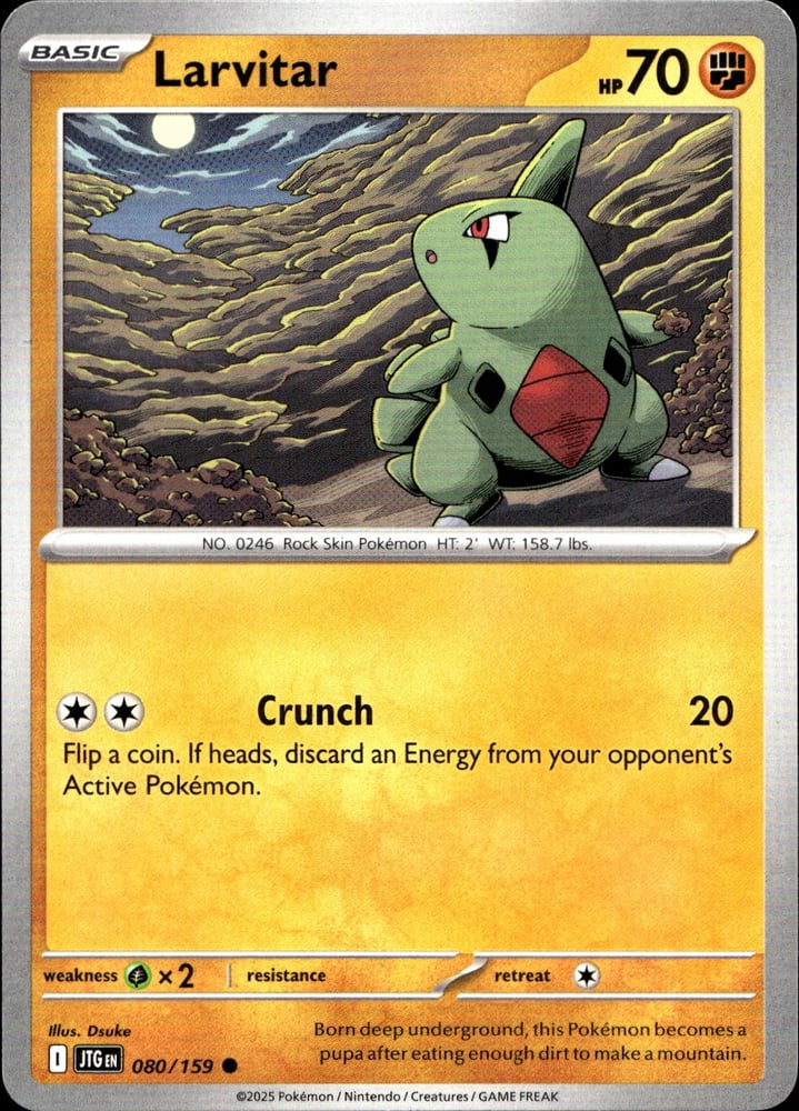 Larvitar - SV09 80/159