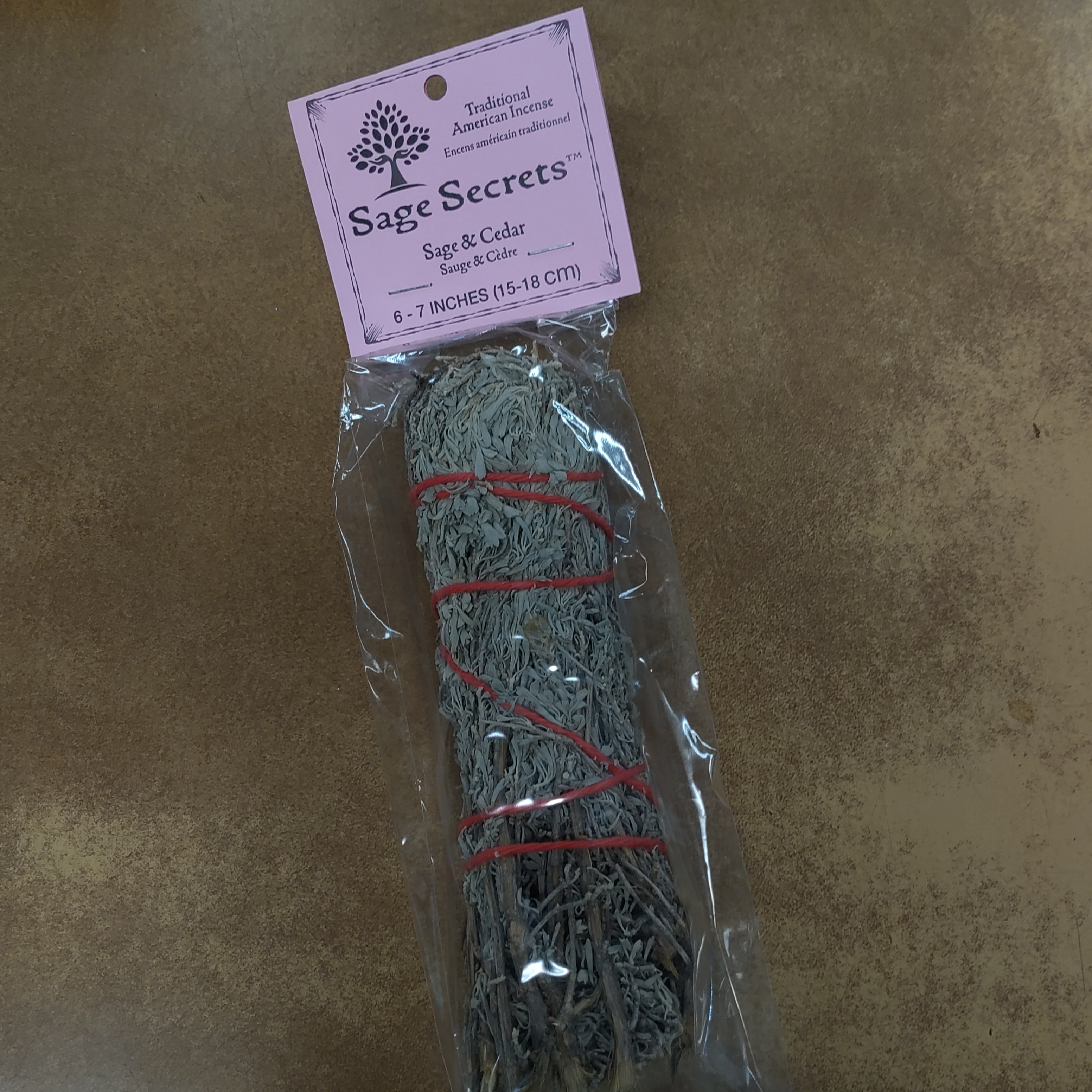 Sage & Cedar Smudge Wand