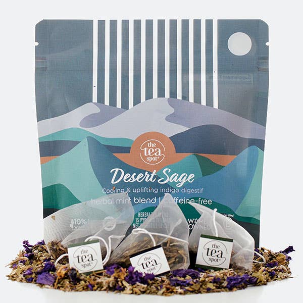 The Tea Spot - Desert Sage Herbal 15 Sachets