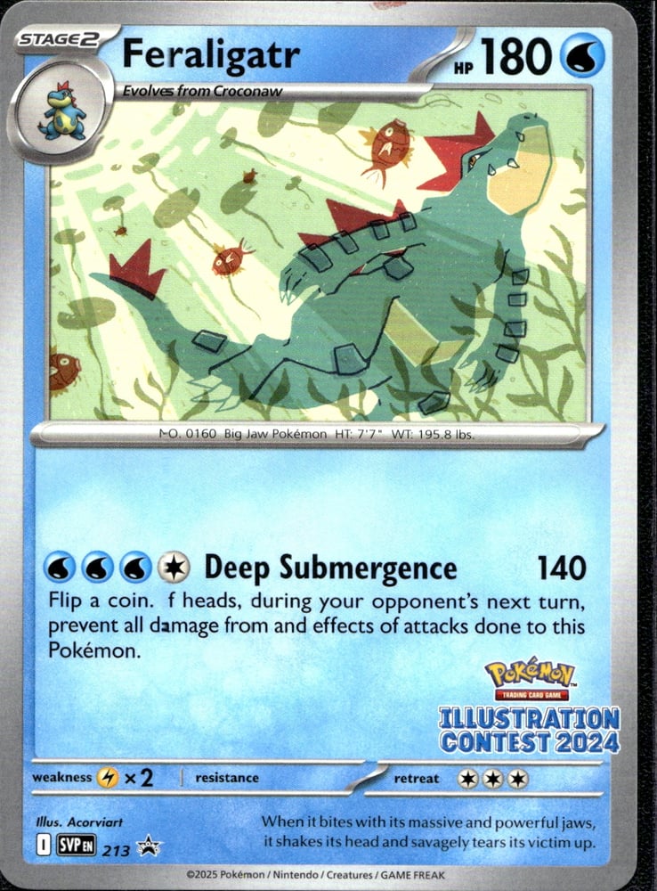 Feraligatr - SVP 213/225