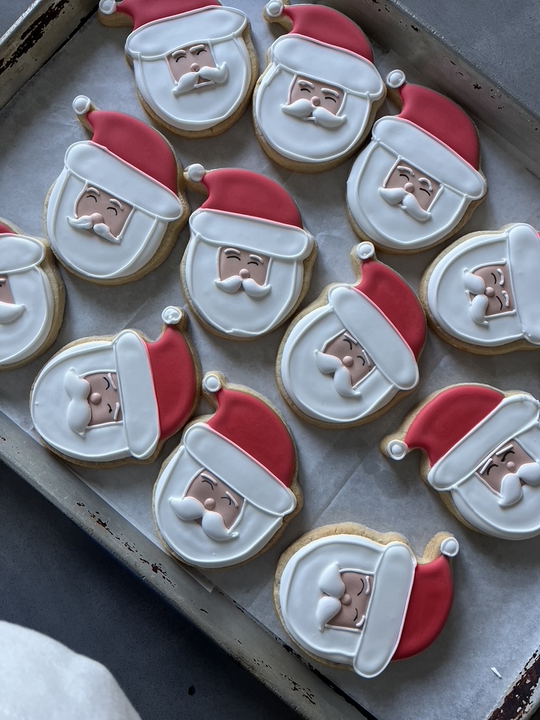 Decorated Christmas Cookies