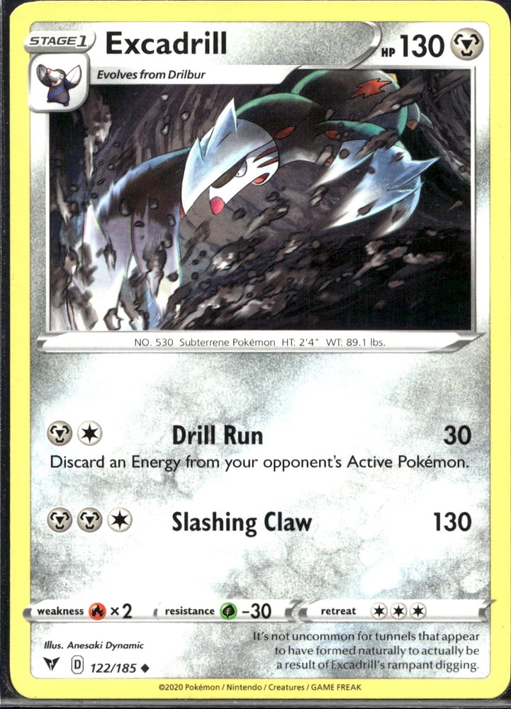 Excadrill - SWSH4 122/185