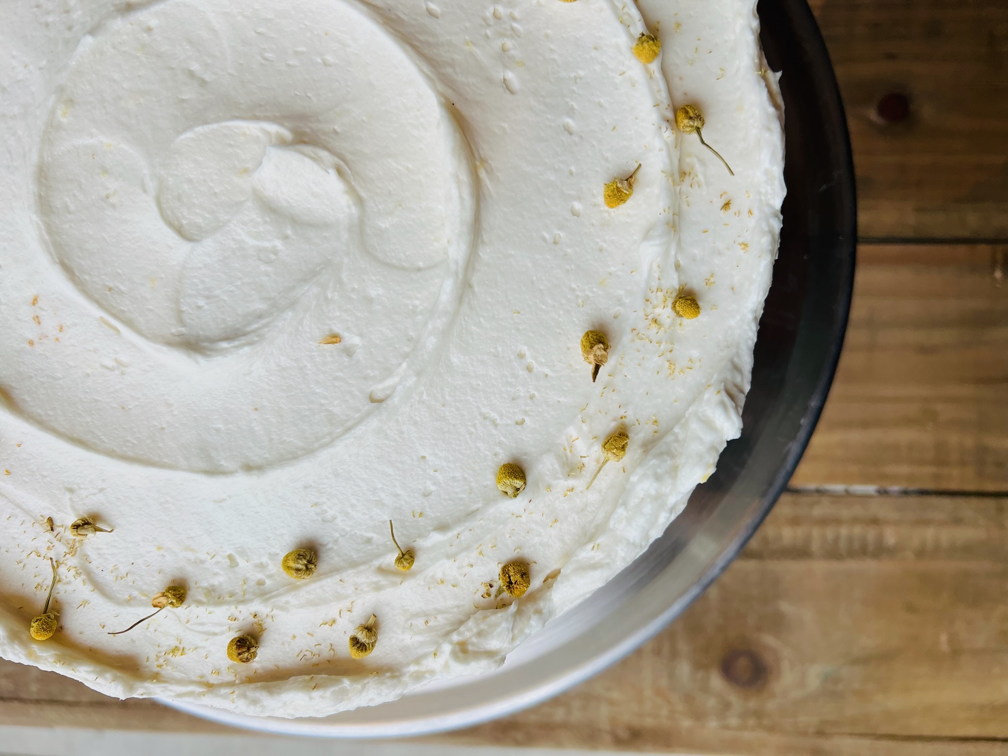 Lemon Chamomile Cake (DF)