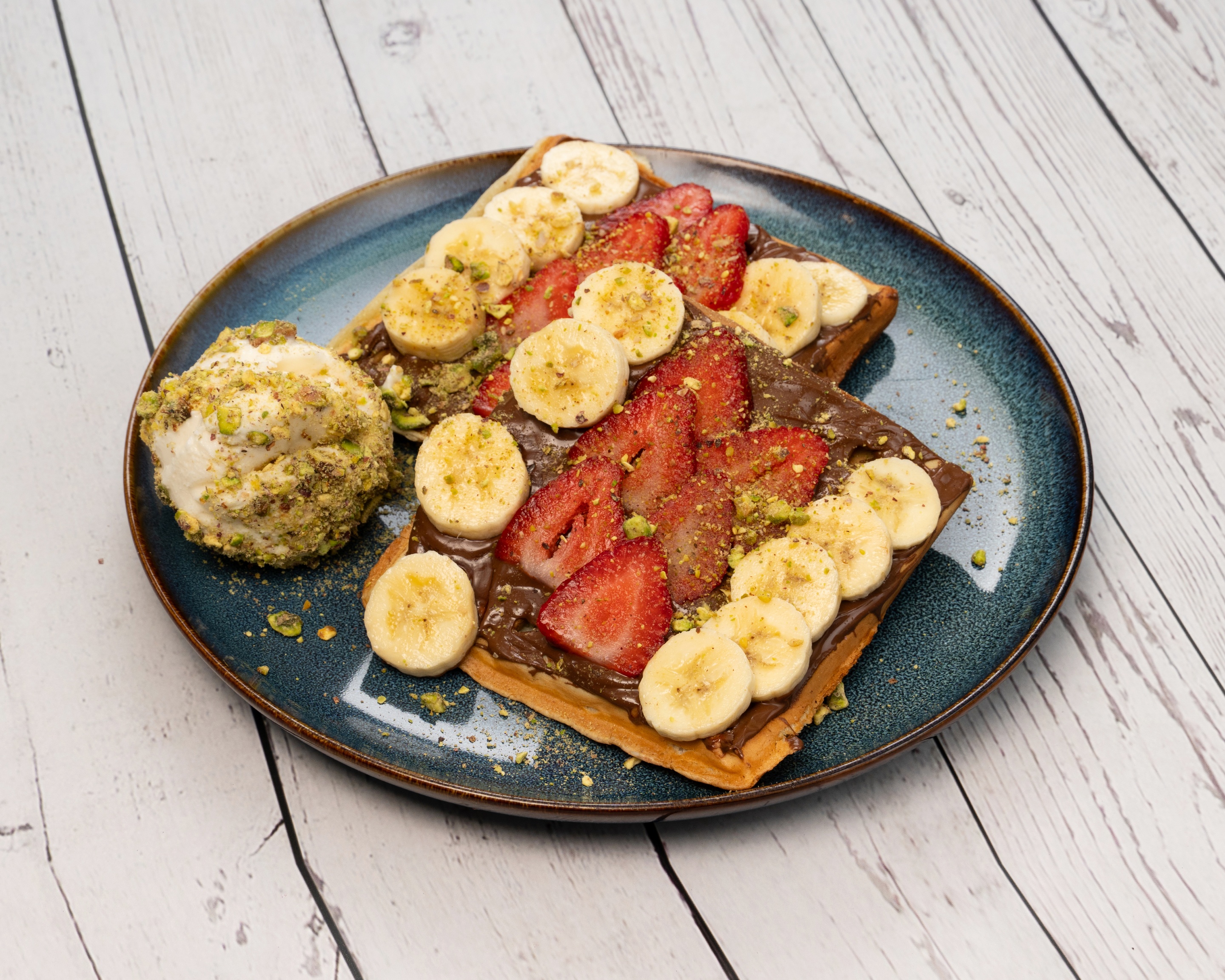 Choco-Nutella Waffle