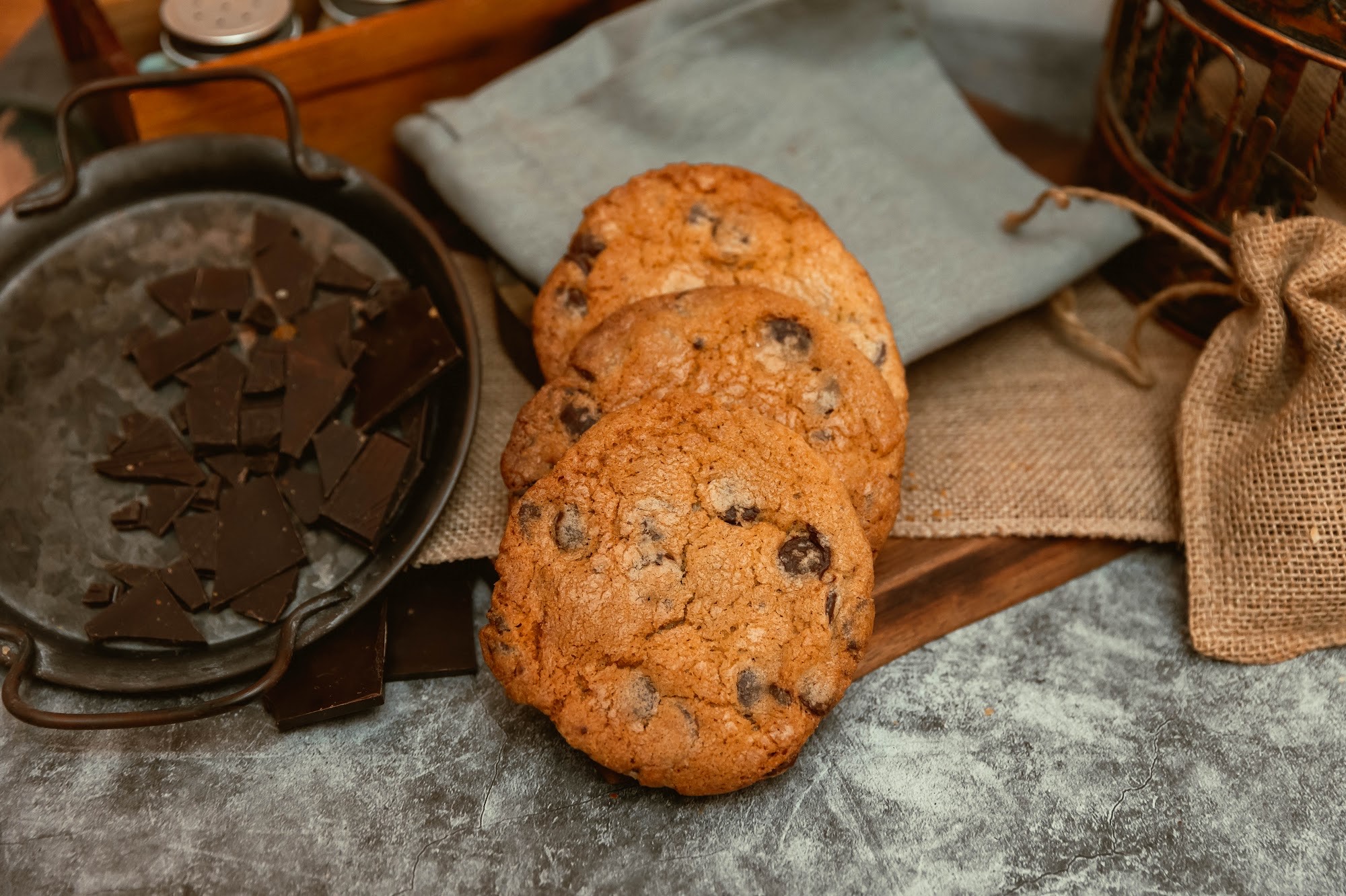 Sea Salt Chocolate Chip Cookie