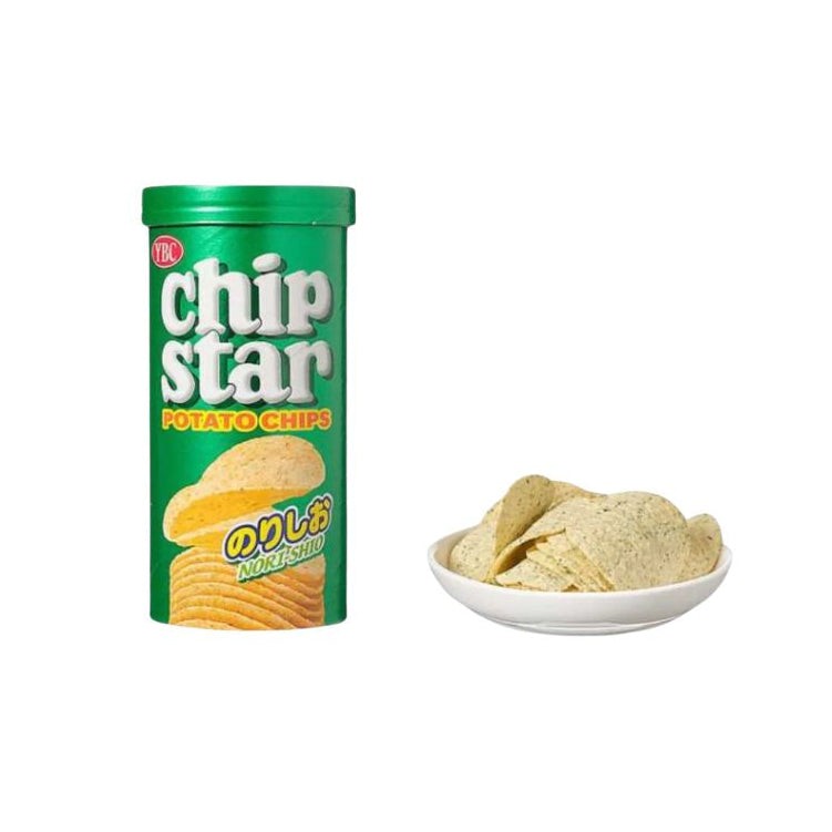 YBC Japan Chip Star Chips Seaweed Salt 1.58oz 8 ct