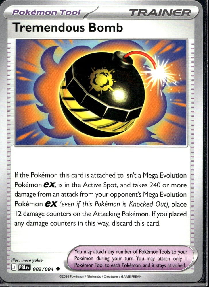 Tremendous Bomb 082 084 - ME05 82/84
