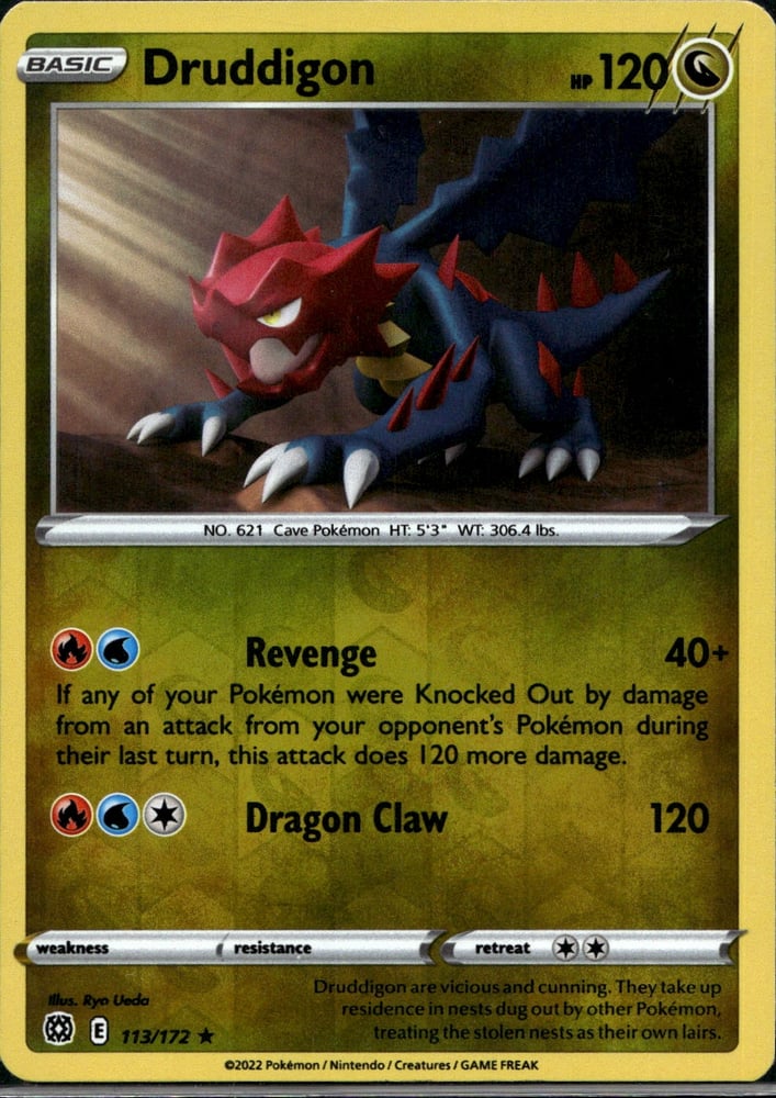 Druddigon - SWSH9 113/172