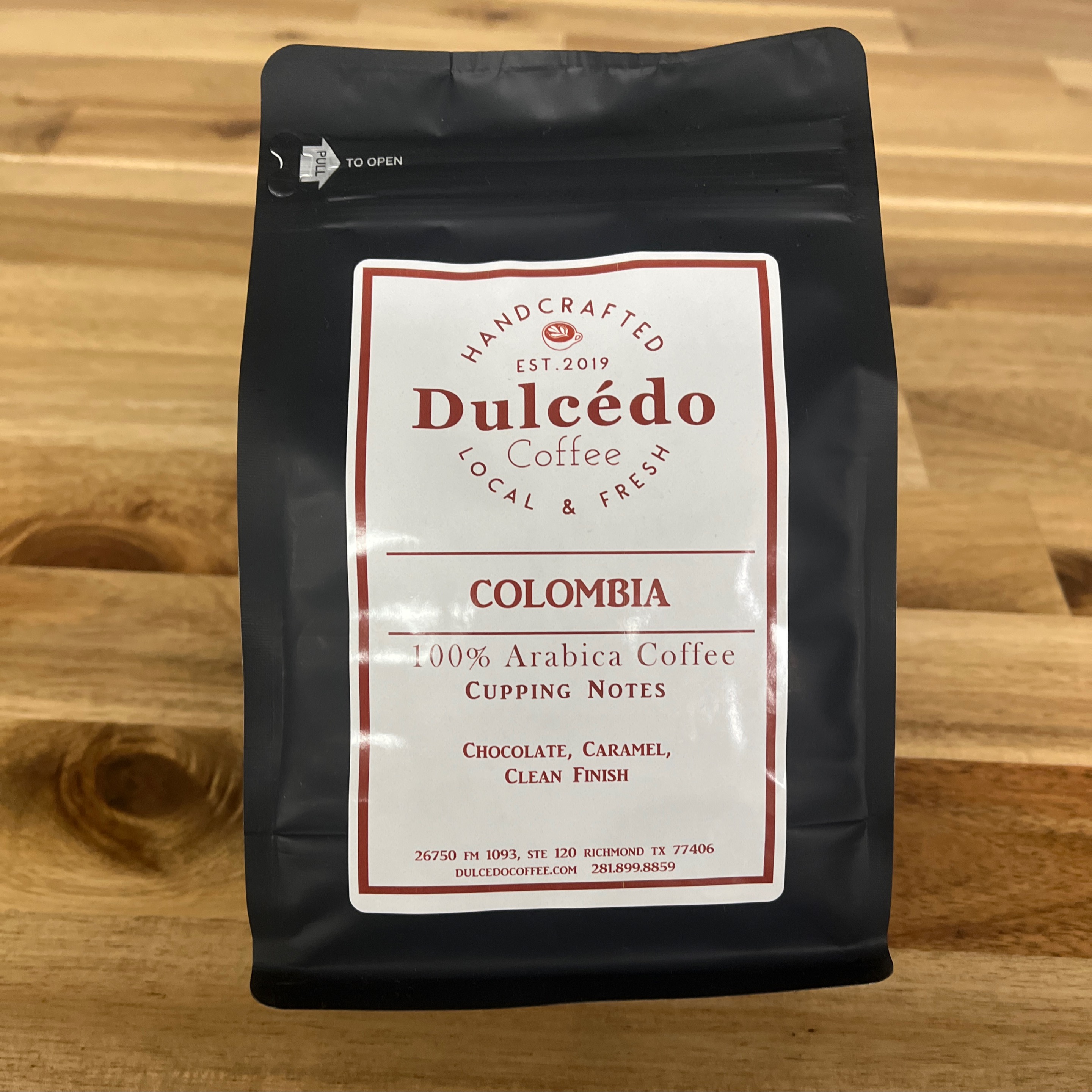 Coffee Retail Bag: Colombia