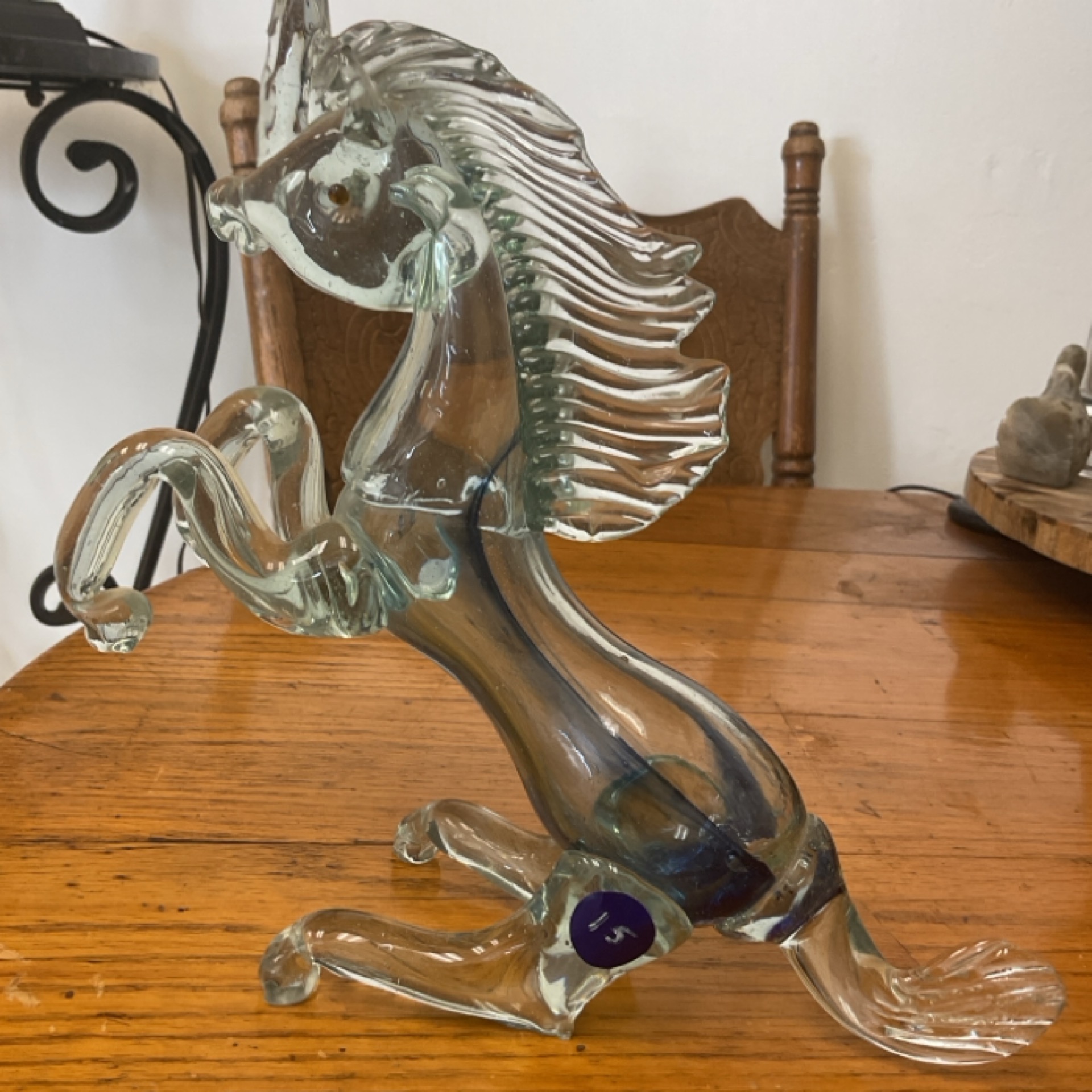 Unicorn Glass Sculpture