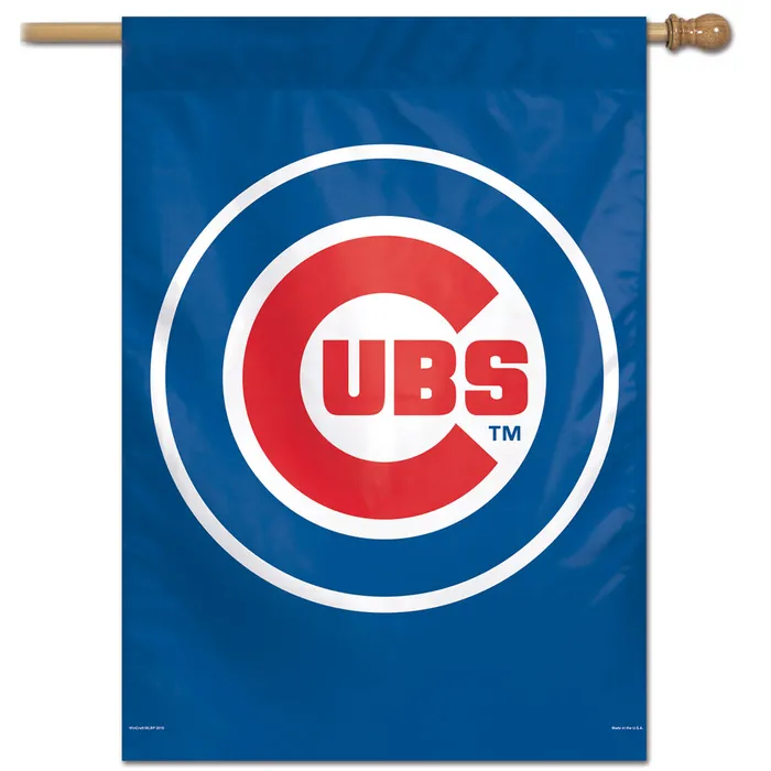 Chicago Cubs Vertical House Flag 28x40"