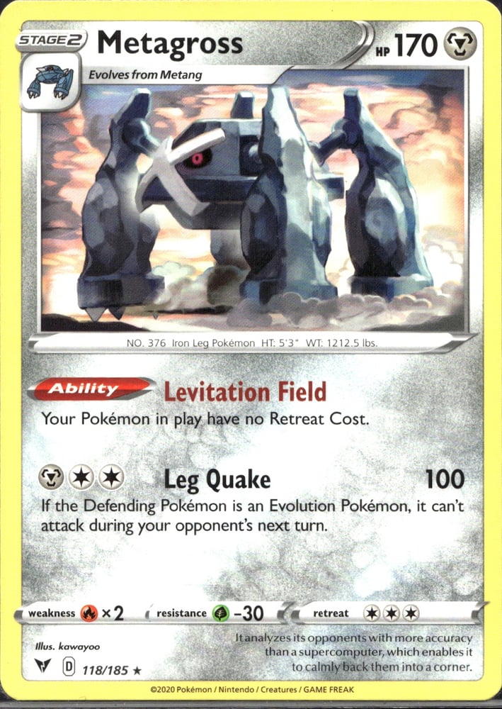 Metagross - SWSH4 118/185