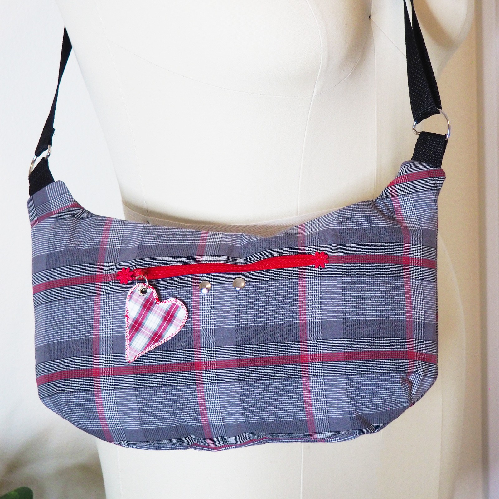 Vintage Plaid Day Tripper Bag
