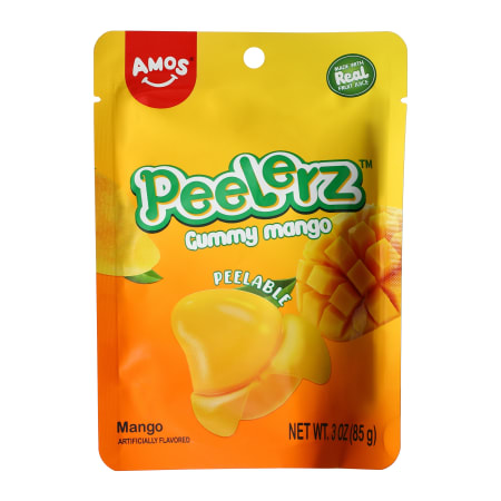 Peelerz Gummy Mango 12 Count 3 Ounce Bags
