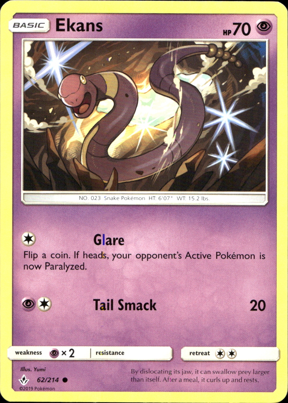 Ekans - SM10 62