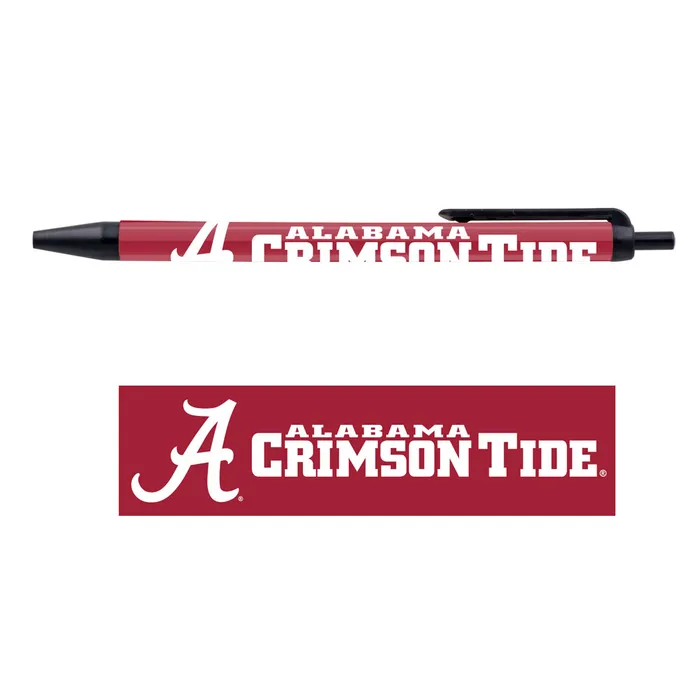 Alabama Crimson Tide Click Pens 5pk