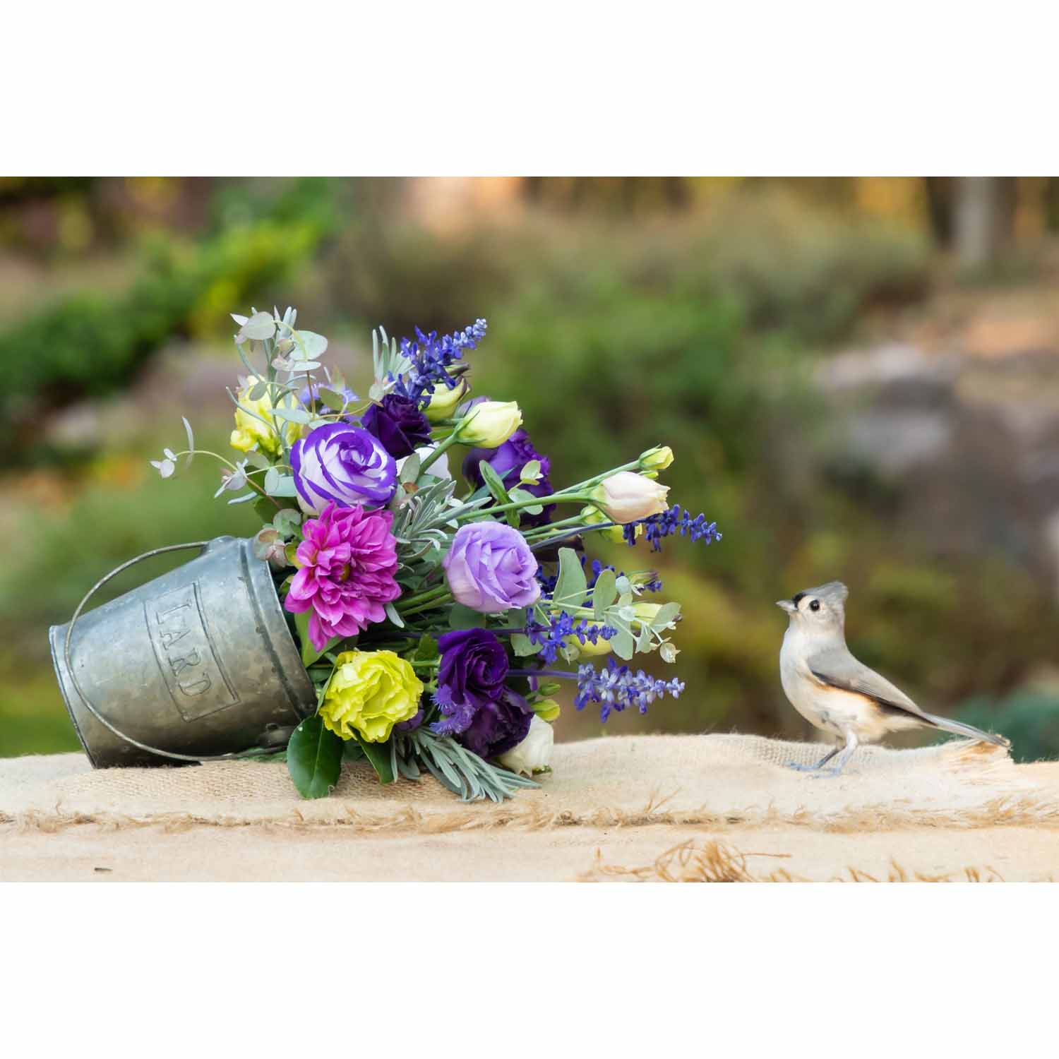 Lard Bucket Bouquet
