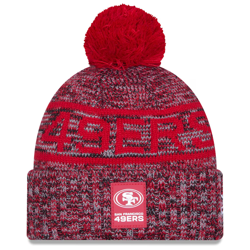 San Francisco 49ers 2025 New Era Sideline Beanie
