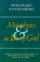 Cover of Metaphysics and the Idea of God