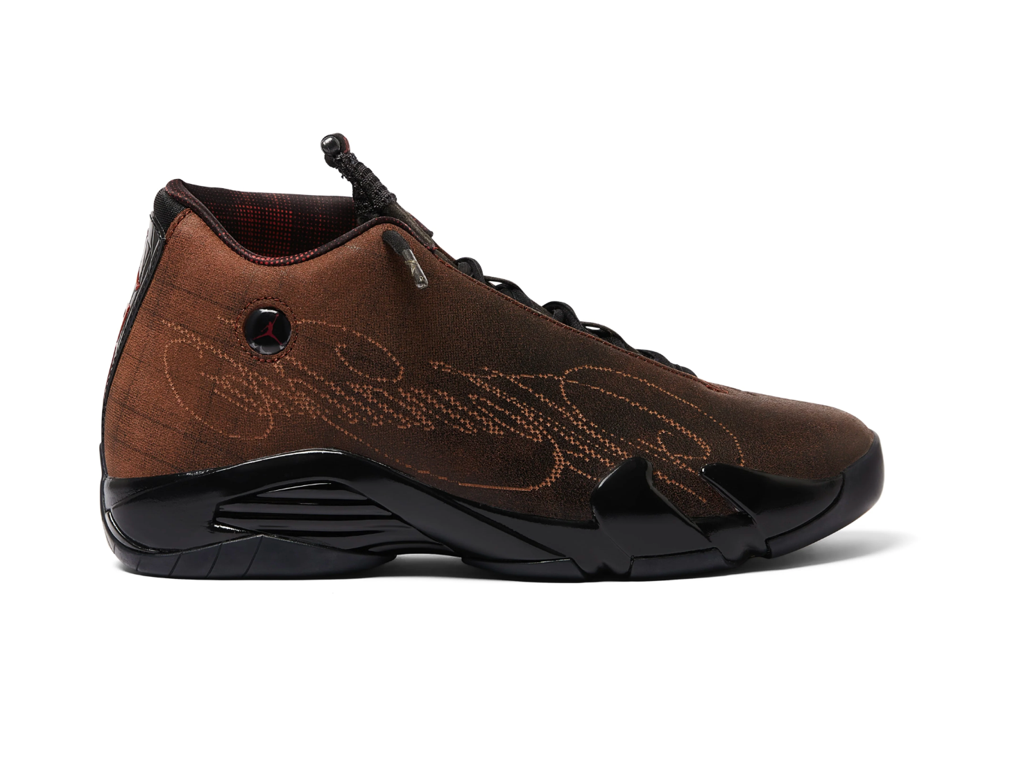Mowalola x Air Jordan 14 Retro 'Burnt Red'