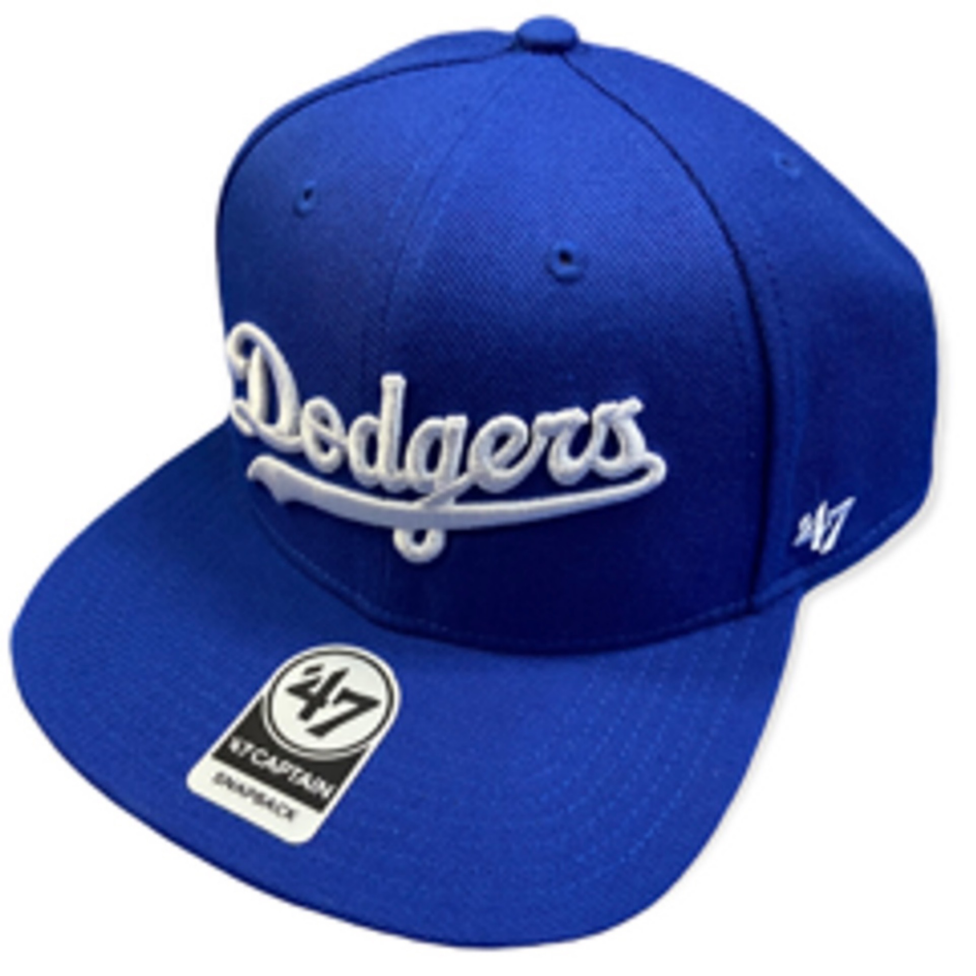 Los Angeles Dodgers Blue Script '47Brand Snapback Hat