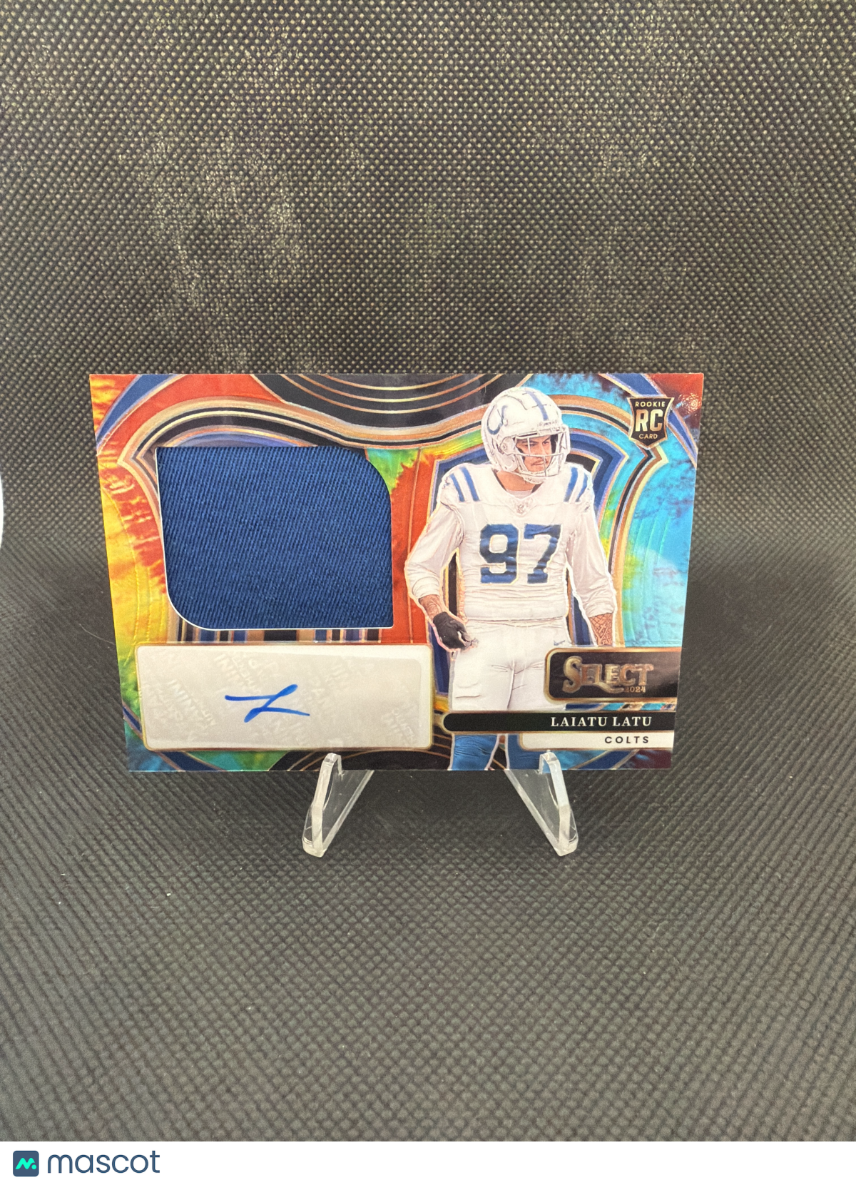 2024 Panini Select Laiatu Latu Tie-Dye RPA /25 RC #JRSS-LLU
