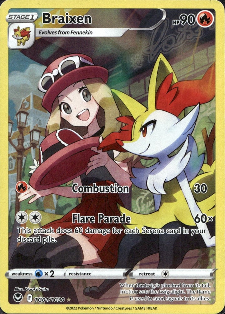 Braixen - SWSH12TG TG01