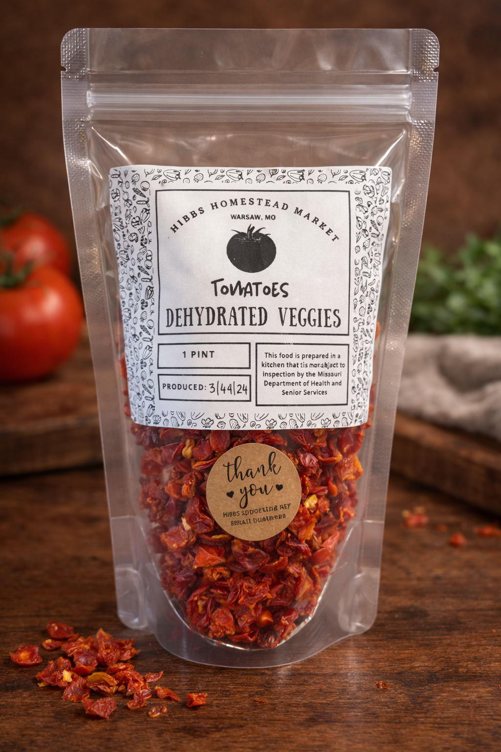 Photo of Dehydrated Tomatoes