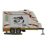 Horizontal Camper Trailer RV Theme Photo Frame 5x3.5