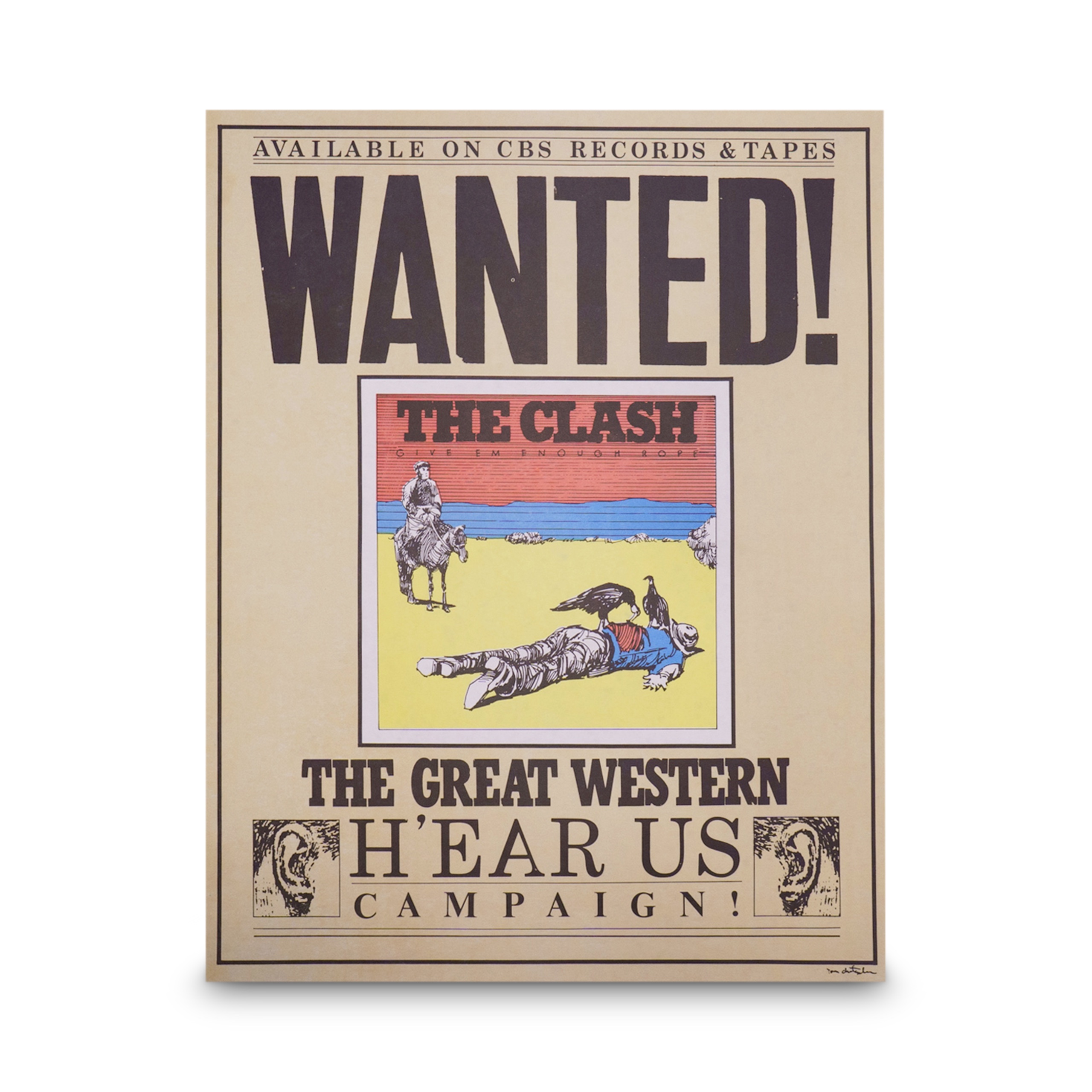 The Clash -- Wanted! [Poster]
