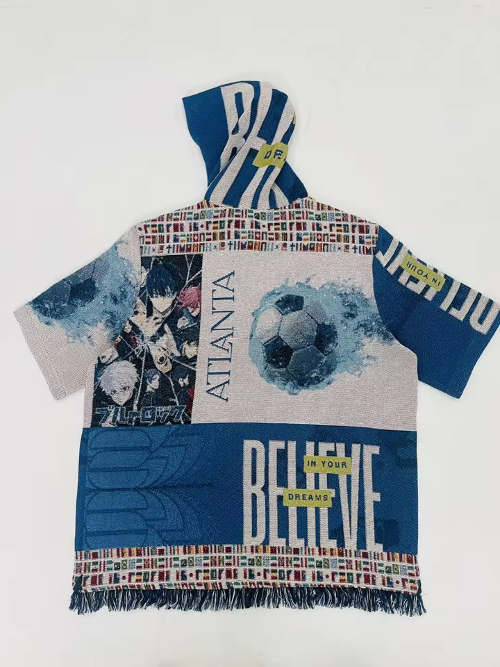 Hoodie: Anime Tapestry Hoodie -Blue Lock World Cup (LIMITED EDITION), image 2