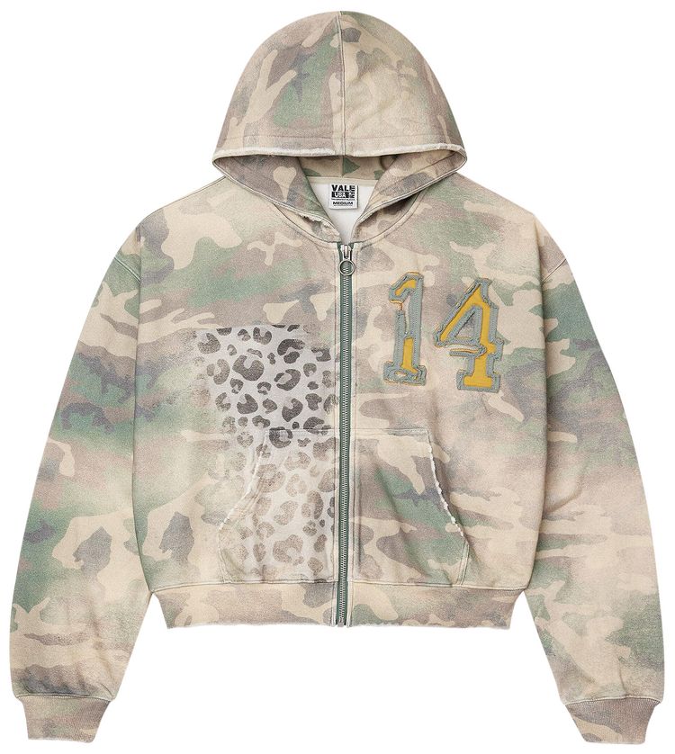 VALE VALLEY (Cheetah Camo Zip Up)
