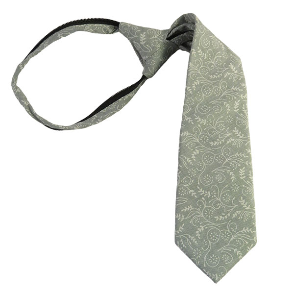 11 X 2.5 Inch Zip Sage Cream Floral Vine Cott