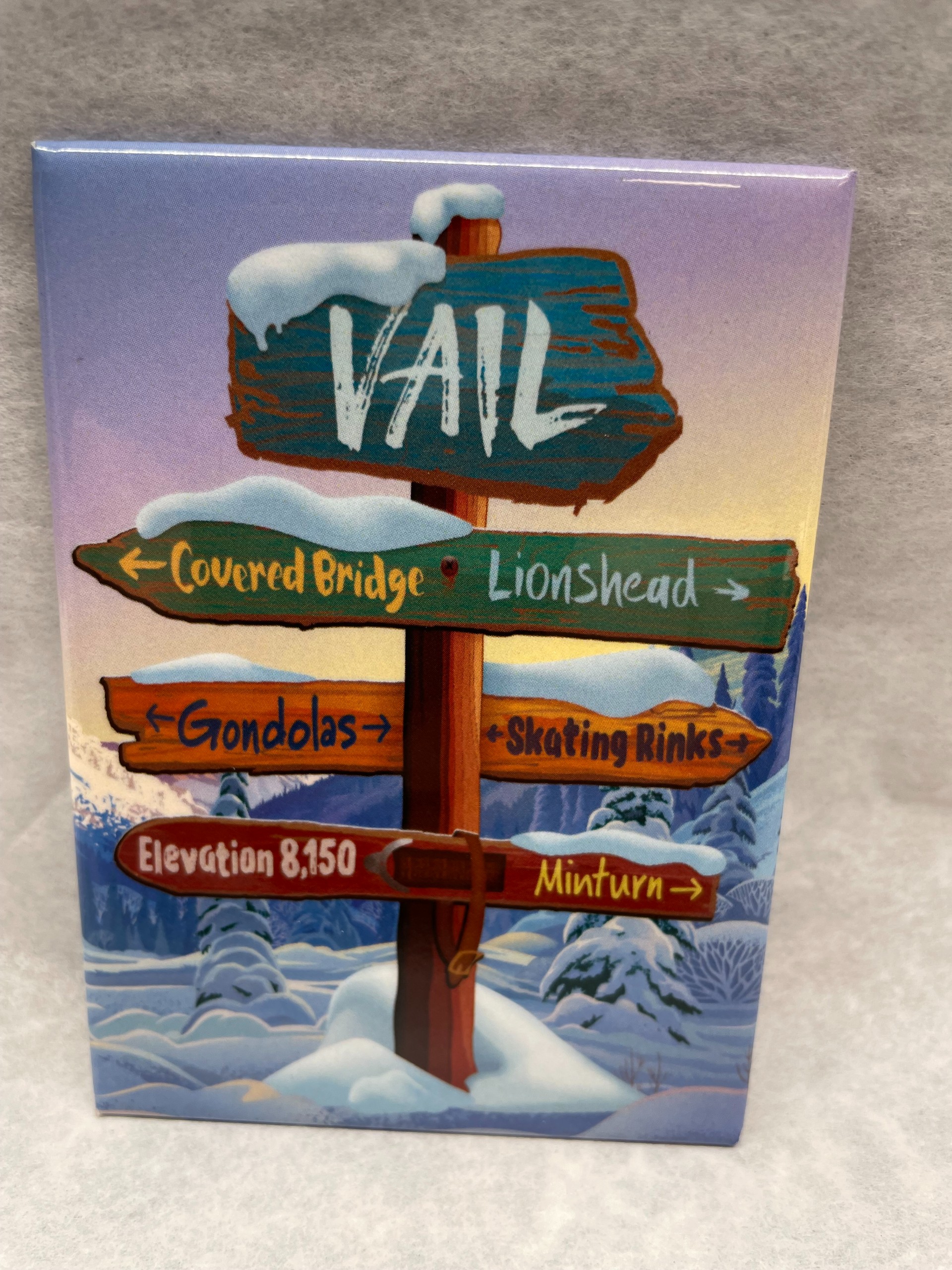 Vail Magnets from Souvenir Supply