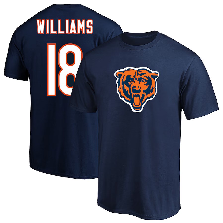 Chicago Bears Caleb Williams #18 Player Shirt