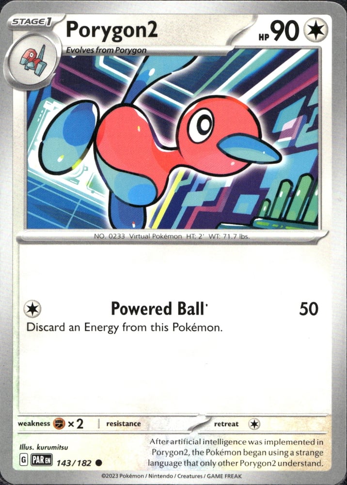 Porygon2 - SV04 143/182