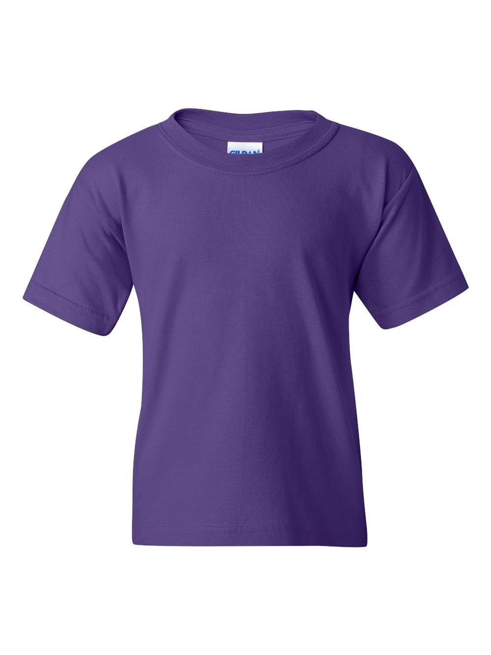 Youth Gildan purple
