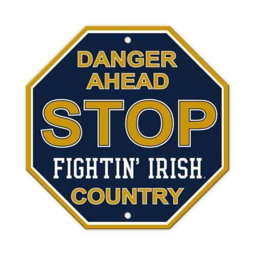 Notre Dame Fighting Irish Stop Sign