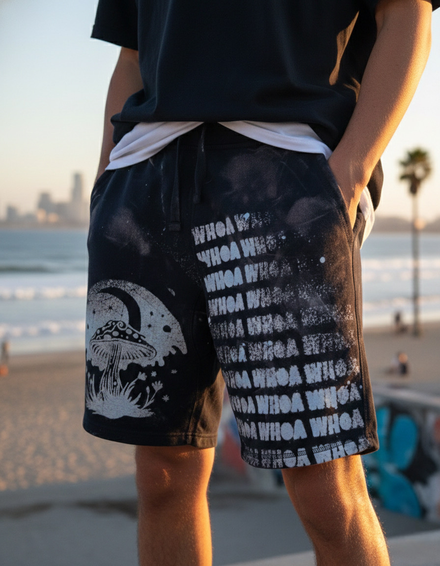 Mushroom Cloud WHOA Shorts