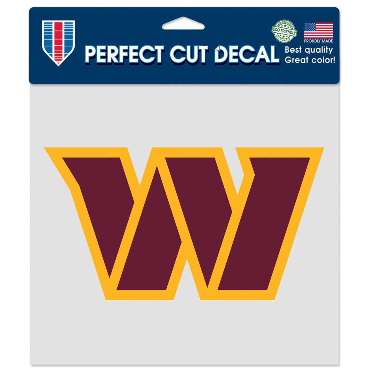 Washington Commanders Perfect Cut Decal 4x4"