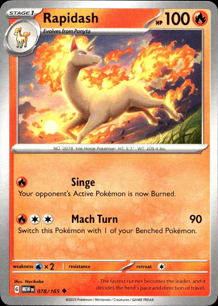 Rapidash - SV03.5 78/165