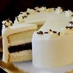 Marble Cake – Chocolate & Vanilla Cake with White Chocolate Mousse