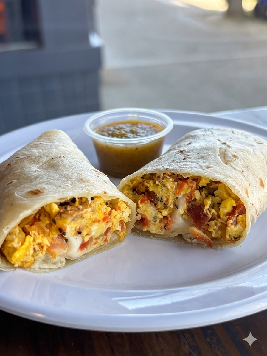 Tiny Breakfast Burrito