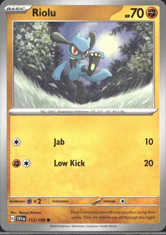 Riolu - SV01 112/198