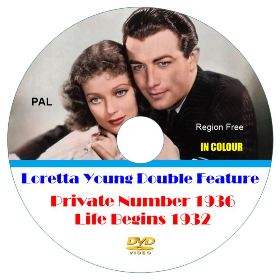 Loretta Young Double Feature. in Color DVD