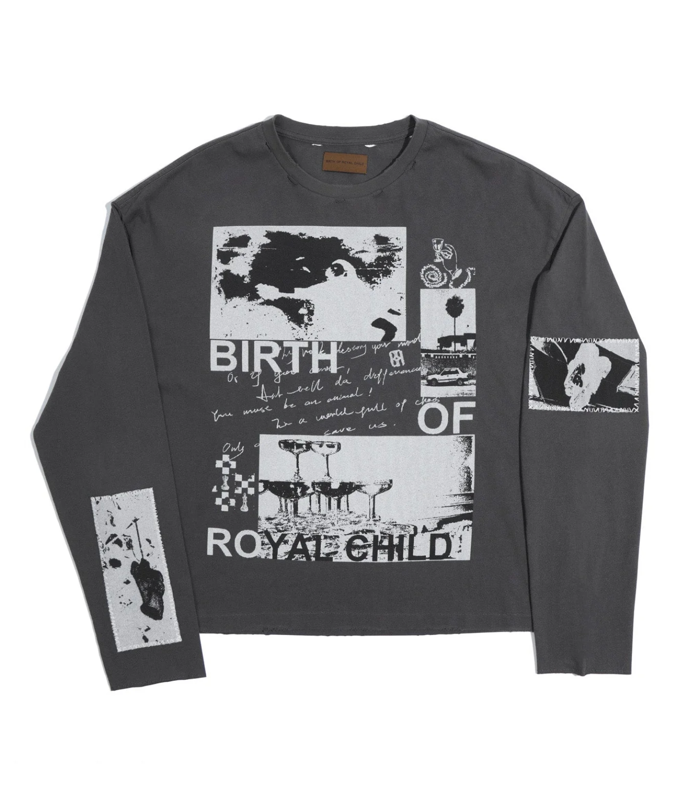 BIRTH OF A ROYAL CHILD ( 90s Hollywood Long Sleeve Tee )