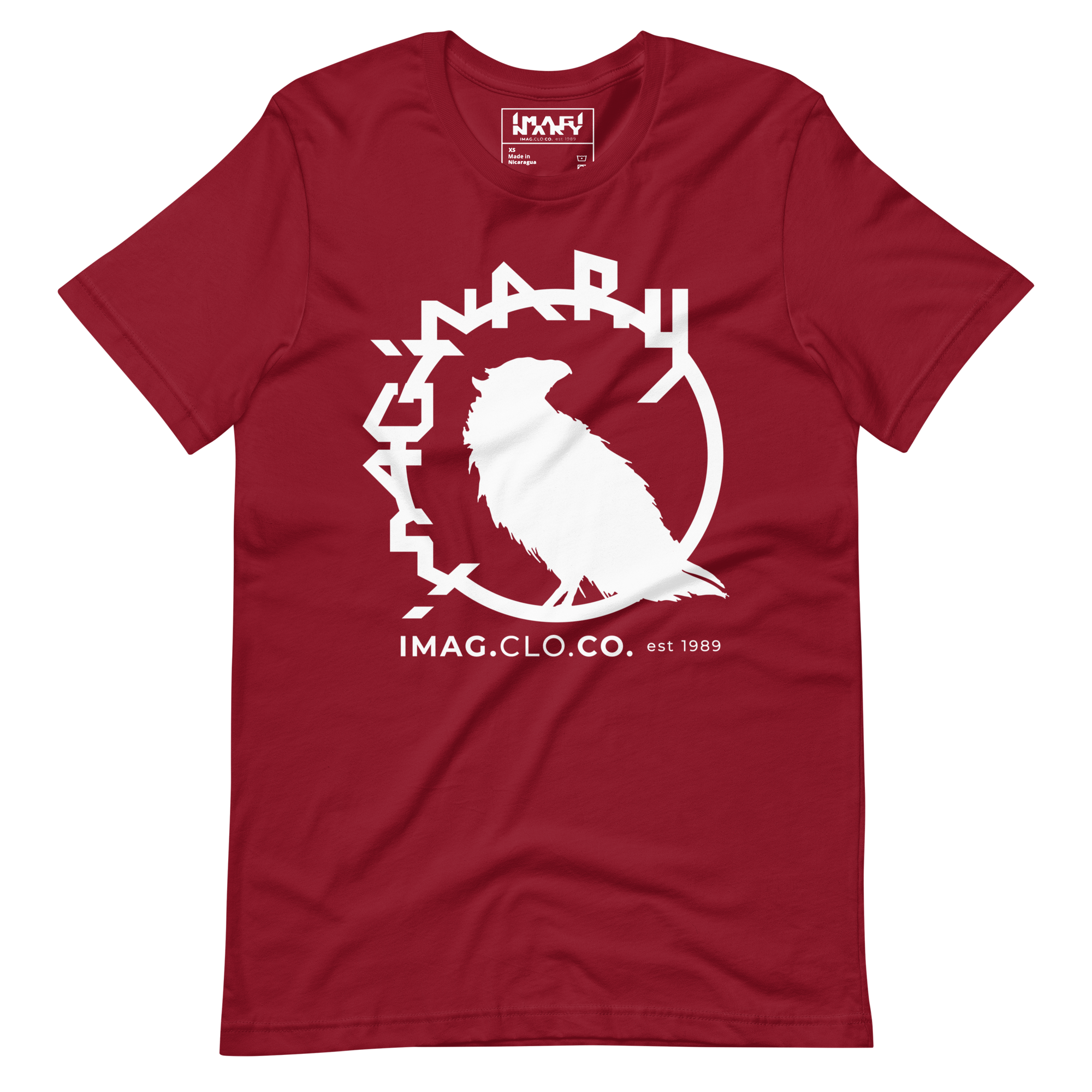 Perched in Time – Minimalist Crow Tee