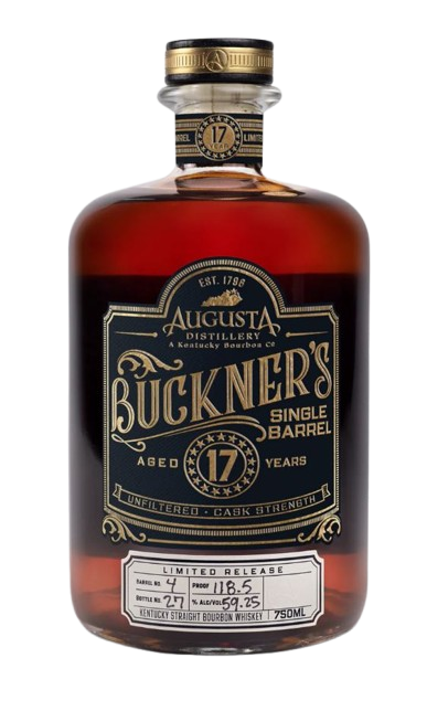 Augusta Buckner's Limited Edition 17 Year Single Barrel Unfiltered Cask Strength Bourbon