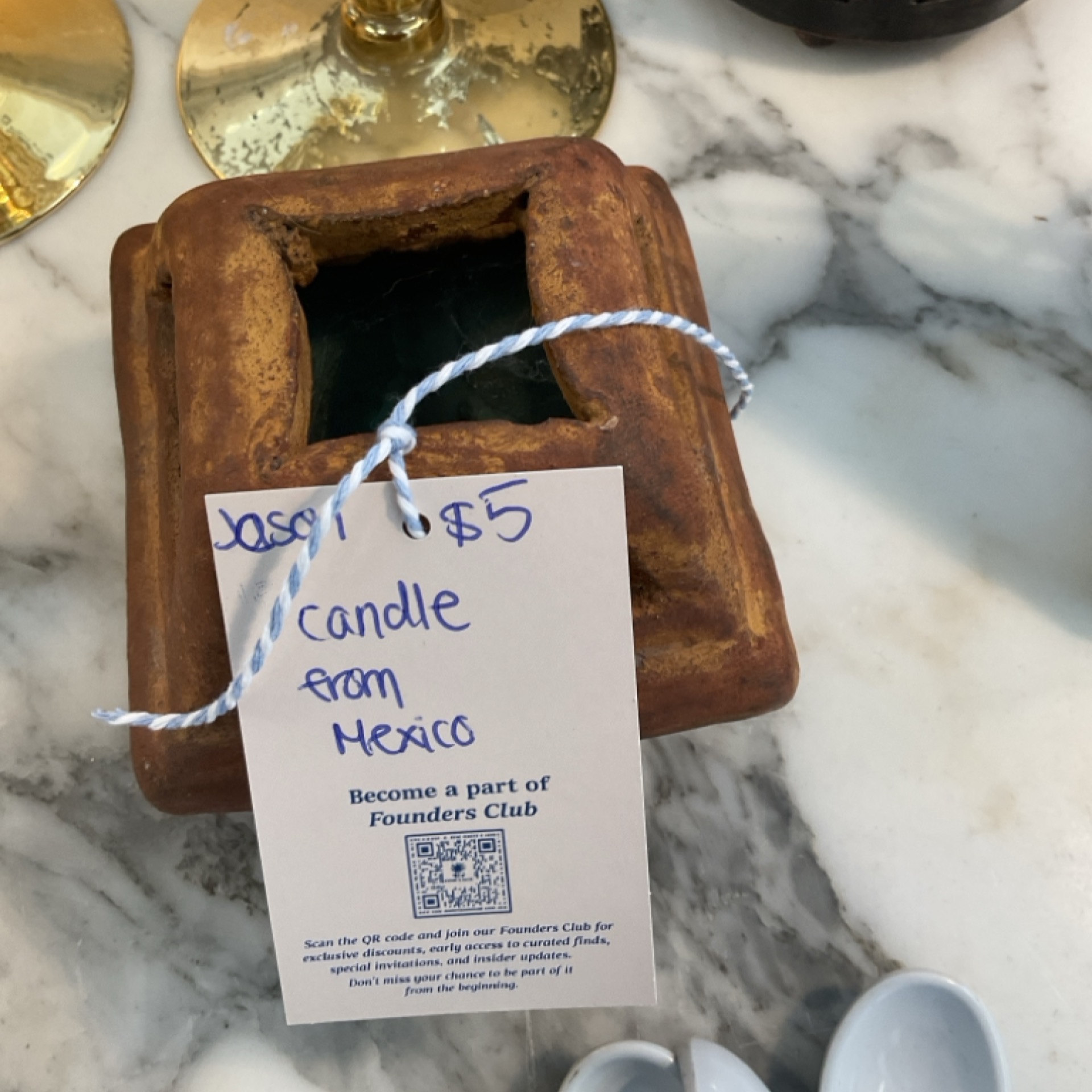 Candle from Mexico