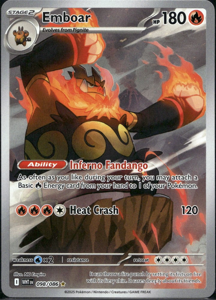 Emboar - SV10.5W 98/86